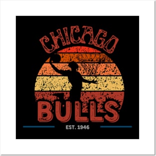 CHICAGO BULLS Posters and Art